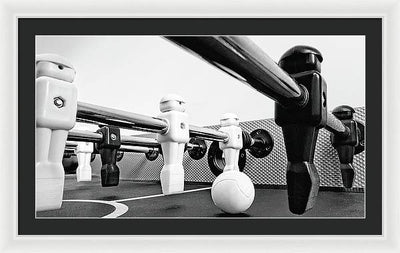 Foosball / Art Photo - Framed Print