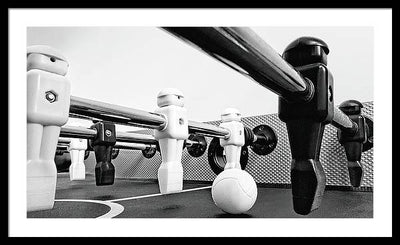 Foosball / Art Photo - Framed Print