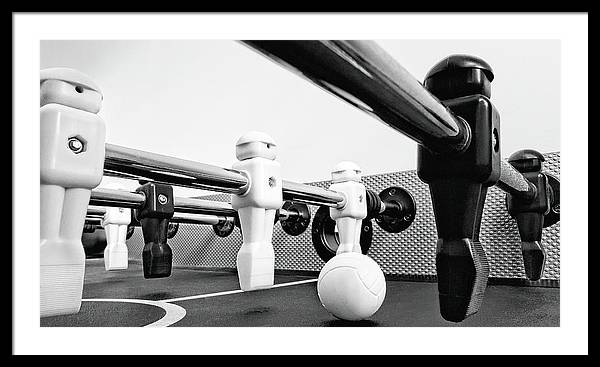 Foosball / Art Photo - Framed Print