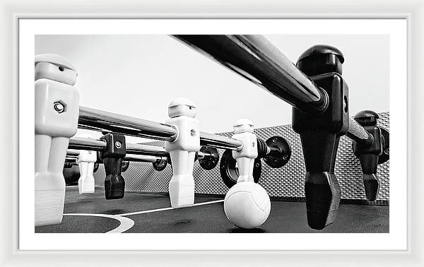 Foosball / Art Photo - Framed Print