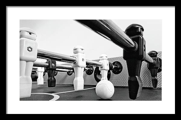 Foosball / Art Photo - Framed Print