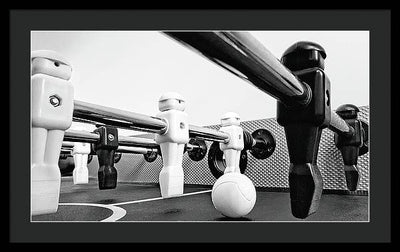 Foosball / Art Photo - Framed Print