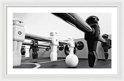 Foosball / Art Photo - Framed Print