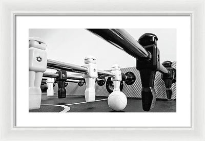 Foosball / Art Photo - Framed Print