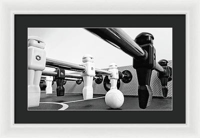 Foosball / Art Photo - Framed Print