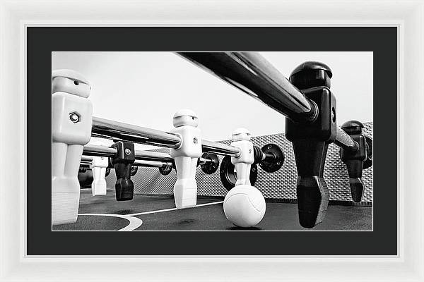 Foosball / Art Photo - Framed Print