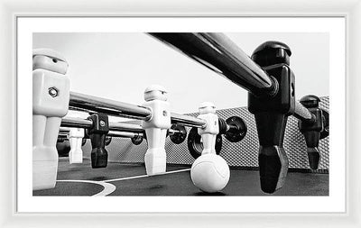 Foosball / Art Photo - Framed Print