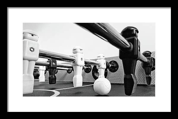 Foosball / Art Photo - Framed Print