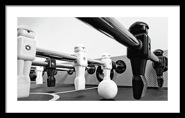 Foosball / Art Photo - Framed Print