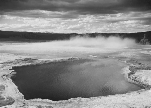 Fountain Geyser Pool, Yellowstone / Art Photo National Park, Wyoming - Art Print