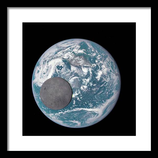 From a Million Miles Away / Art Photo - Framed Print