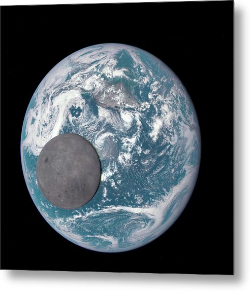 From a Million Miles Away / Art Photo - Metal Print