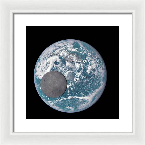 From a Million Miles Away / Art Photo - Framed Print