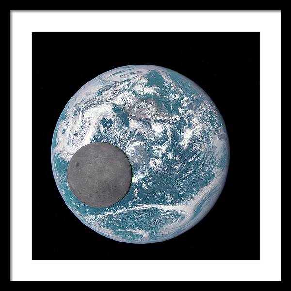 From a Million Miles Away / Art Photo - Framed Print