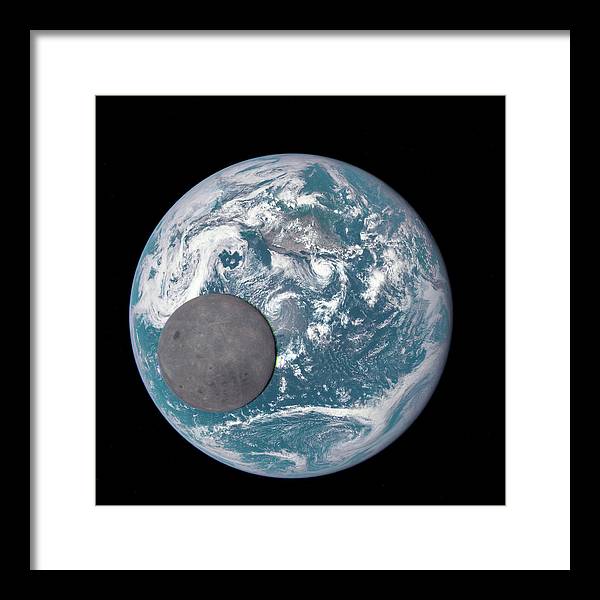 From a Million Miles Away / Art Photo - Framed Print