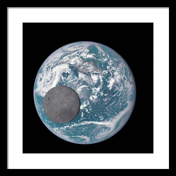 From a Million Miles Away / Art Photo - Framed Print