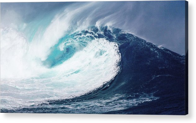 Giant Wave / Art Photo - Acrylic Print