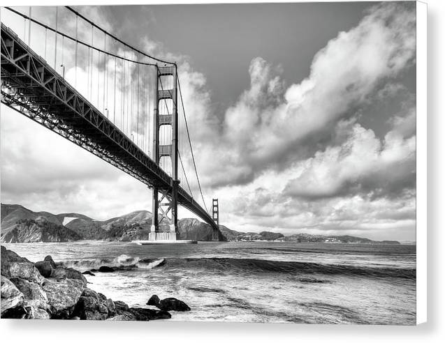 Golden Gate Bridge / Art Photo - Canvas Print