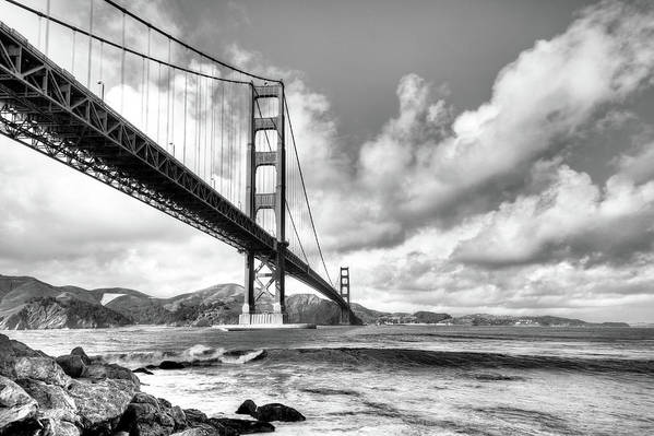 Golden Gate Bridge / Art Photo - Art Print