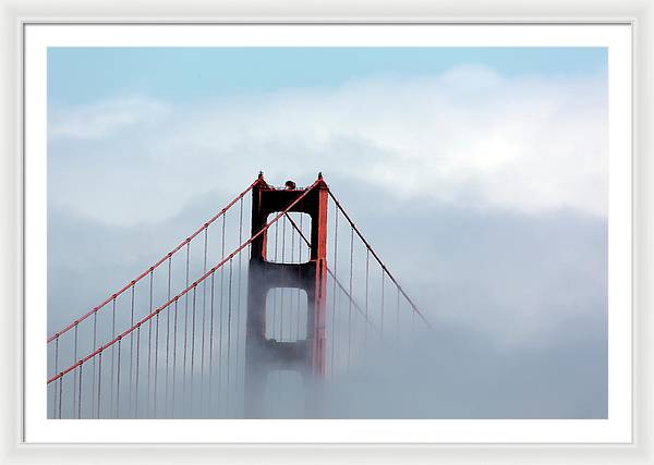 Golden Gate Bridge, San Francisco / Art Photo - Framed Print
