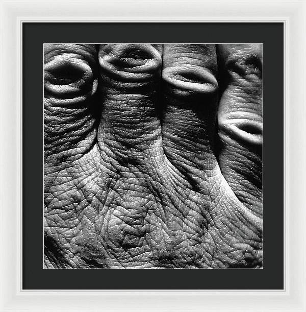 Hand / Art Photo - Framed Print