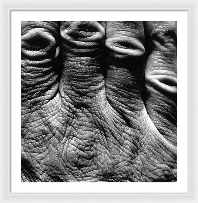 Hand / Art Photo - Framed Print