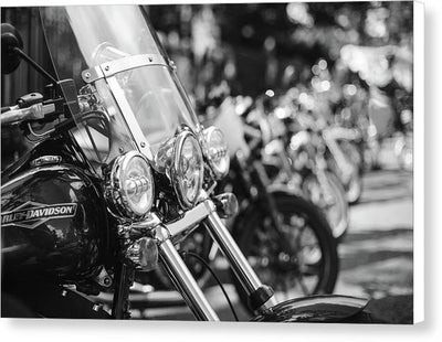 Harley Davidson #1 / Art Photo - Canvas Print