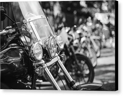 Harley Davidson #1 / Art Photo - Canvas Print