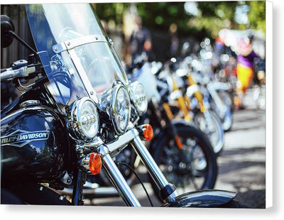 Harley Davidson #2 / Art Photo - Canvas Print