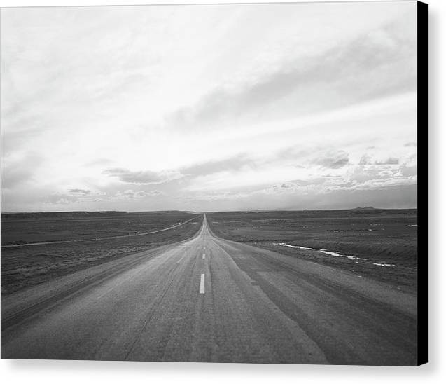 Highway US 30, Wyoming / Art Photo - Canvas Print