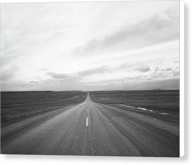 Highway US 30, Wyoming / Art Photo - Canvas Print