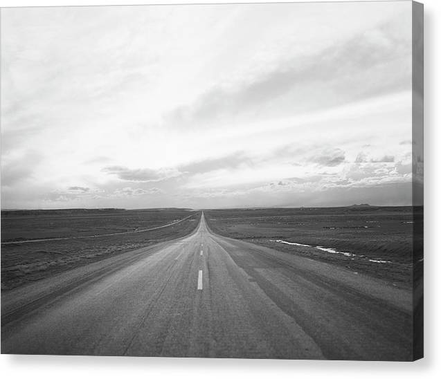 Highway US 30, Wyoming / Art Photo - Canvas Print