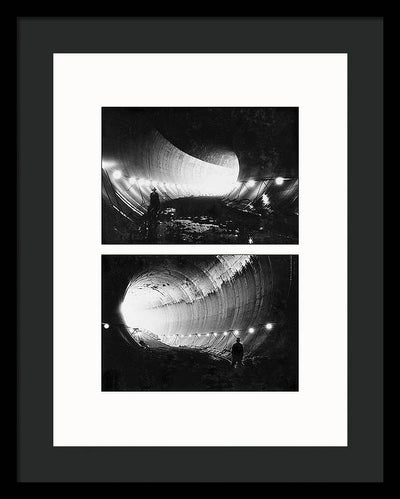 Hoover Dam, Boulder City, Nevada, 1932 - diptych - Framed Print