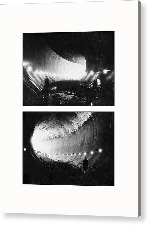 Hoover Dam, Boulder City, Nevada, 1932 - diptych - Acrylic Print