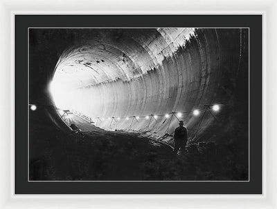 Hoover Dam, Boulder City, Nevada / Art Photo - Framed Print