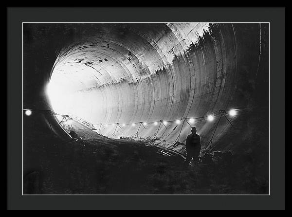 Hoover Dam, Boulder City, Nevada / Art Photo - Framed Print