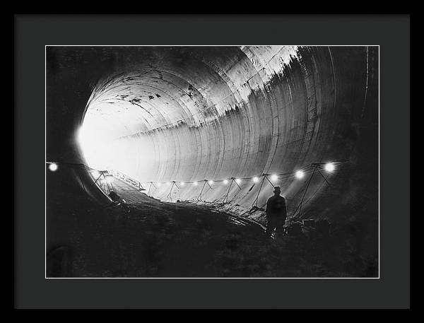 Hoover Dam, Boulder City, Nevada / Art Photo - Framed Print