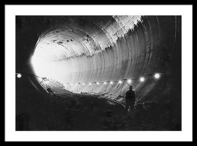 Hoover Dam, Boulder City, Nevada / Art Photo - Framed Print