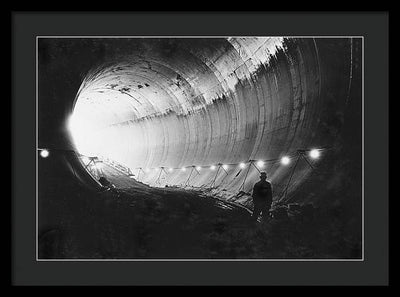 Hoover Dam, Boulder City, Nevada / Art Photo - Framed Print