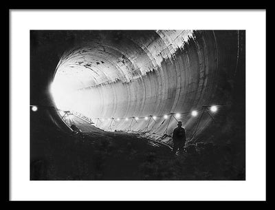 Hoover Dam, Boulder City, Nevada / Art Photo - Framed Print