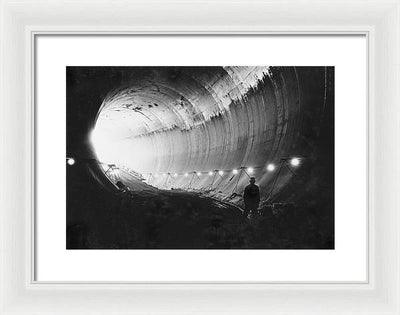 Hoover Dam, Boulder City, Nevada / Art Photo - Framed Print