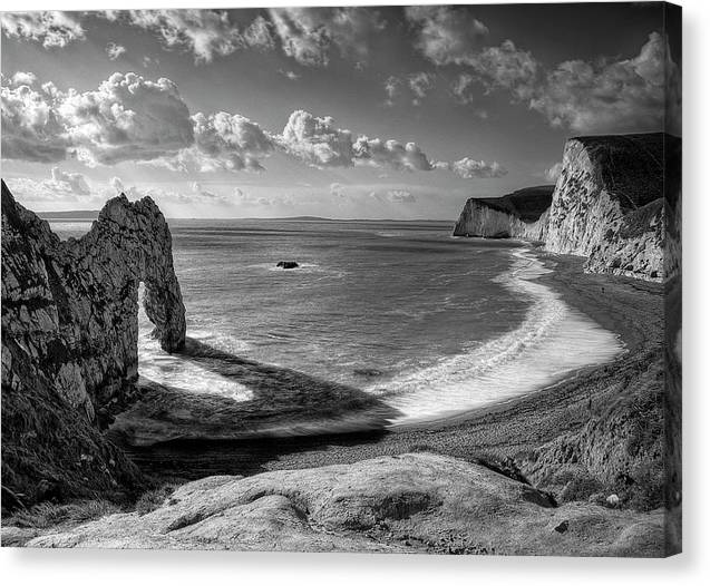 In the Shadow of Durdle Door, Dorset, England / Art Photo - Canvas Print