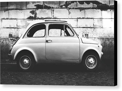 Italia, Fiat 500 / Art Photo - Canvas Print