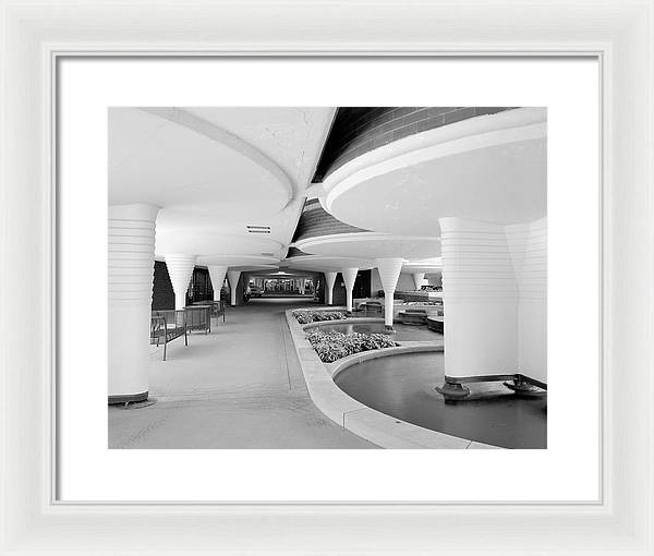 Johnson Wax Headquarters by Frank Lloyd Wright / Art Photo - Framed Print
