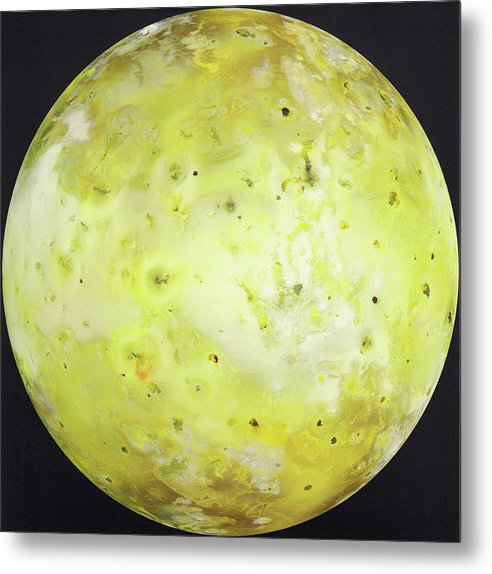 Jupiter Moon Io / Art Photo - Metal Print