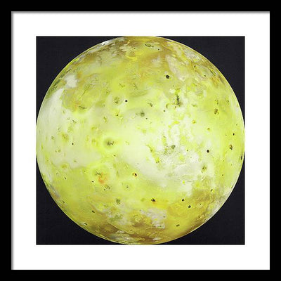 Jupiter Moon Io / Art Photo - Framed Print