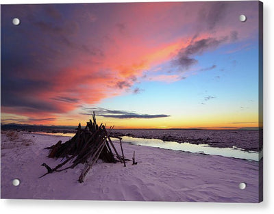 Kincaid Beach, Alaska / Art Photo - Acrylic Print