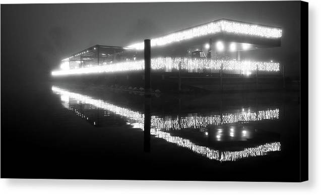 Lights in the Night / Art Photo - Canvas Print