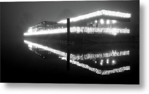 Lights in the Night / Art Photo - Metal Print