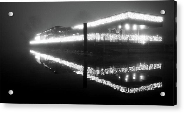 Lights in the Night / Art Photo - Acrylic Print